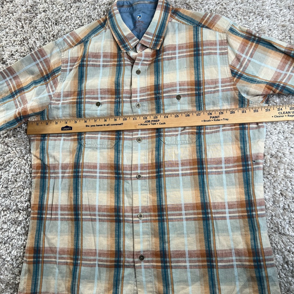 Kuhl Blue and Brown Plaid/Maroon Button-Down Shirt lot - Picture 11 of 14